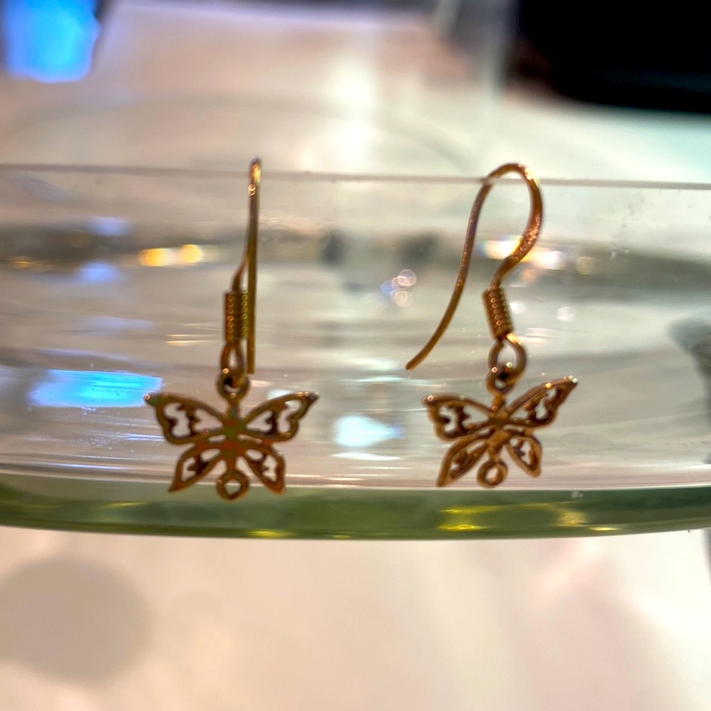 Butterflies earrings